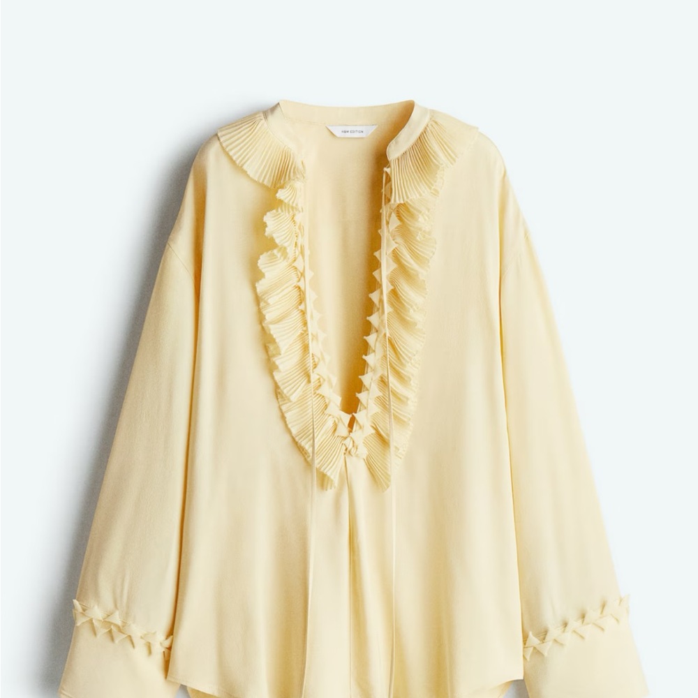 H&M ruffle tunic